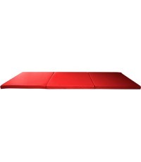 Sulankstomas gimnastikos kilimėlis inSPORTline Pliago 180x60x5 - Raudona