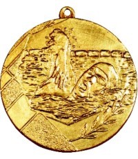 Medalis K10 Plaukimas - Auksas