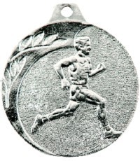 Medalis NP04 Bėgimas - Sidabras