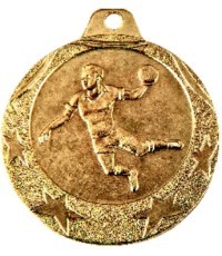 Medalis IL059 Rankinis - Auksas