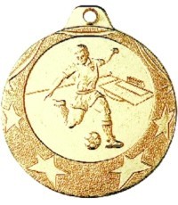 Medalis IL001 Futbolas - Auksas