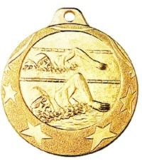 Medalis IL178 Plaukimas - Auksas