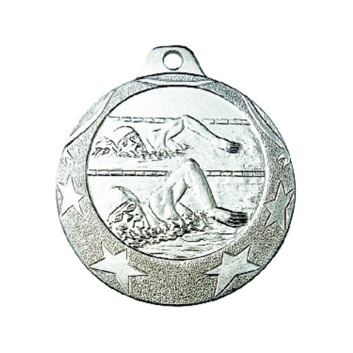 Медаль IL178 Плавание - Sidabras