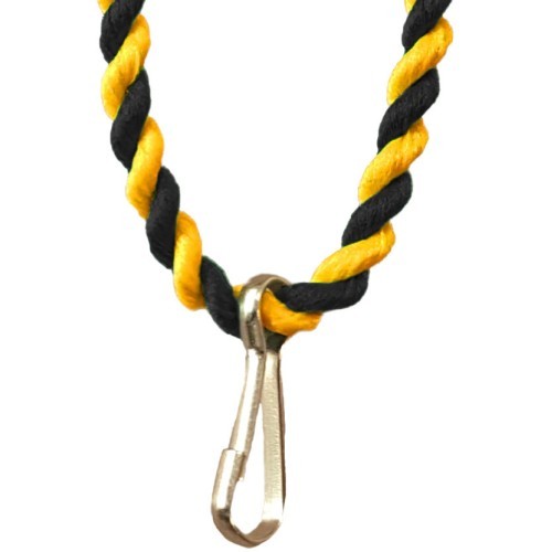 Медальный шнур черный/желтый 70192.01