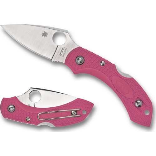 Folding Knife Spyderco C28FPPNS30V2 Dragonfly 2, Pink