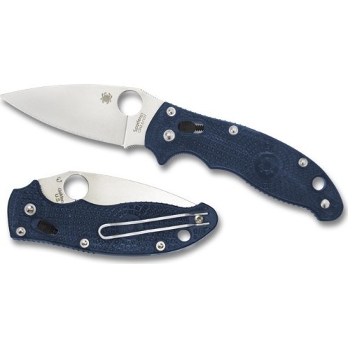 Folding Knife Spyderco C101PDBL2 Manix 2, Dark Blue