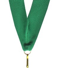 Лента для медали V2 зеленая 2 см
