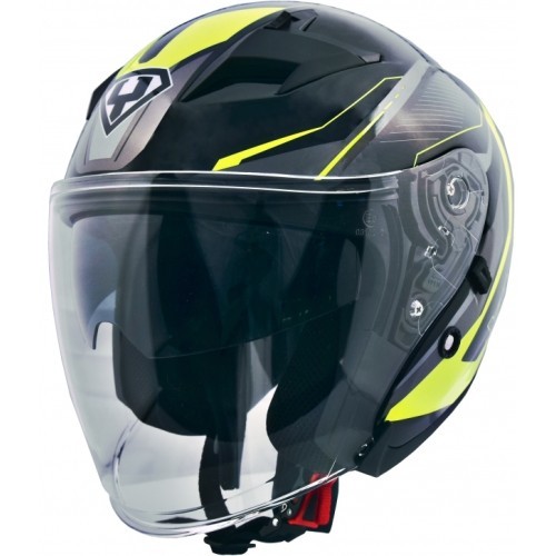 Мотоциклетный шлем Yohe 878-1 - Fluo