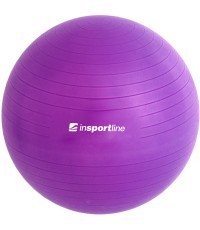 Gimnastikos kamuolys + pompa inSPORTline Top Ball 45cm - Violetinė