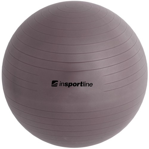 Vingrošanas bumba + sūknis inSPORTline Top Ball 45cm - Dark Grey