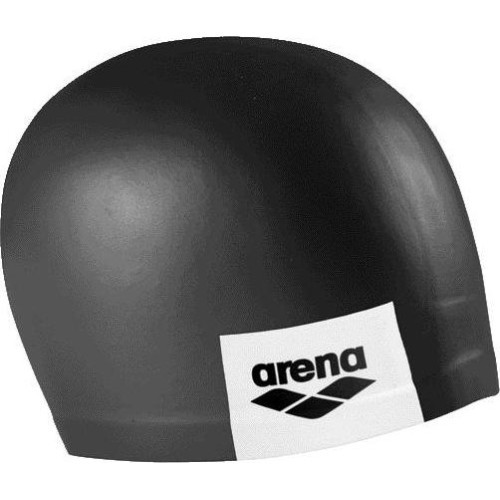 Шапочка для плавания под дождем с логотипом Arena, черная