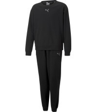 Puma Sportinis Kostiumas Paaugliams Loungewear Suit Black 670734 01