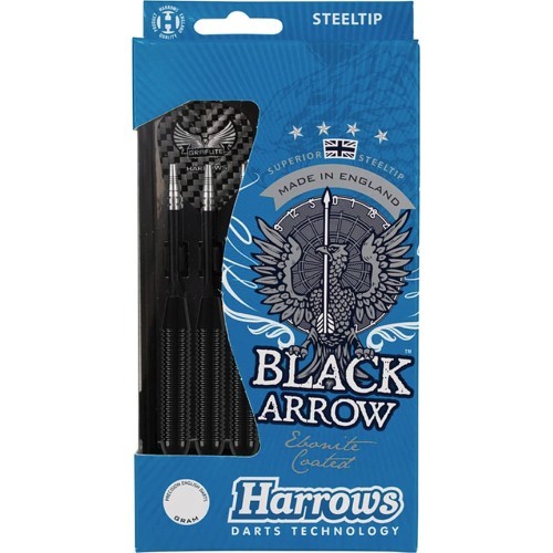 Šautriņas Harrows Steeltip Black Arrow 5307 3x24gR