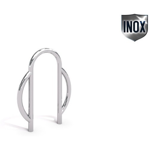 Stainless Steel Bicycle Rack Inter-Play 08