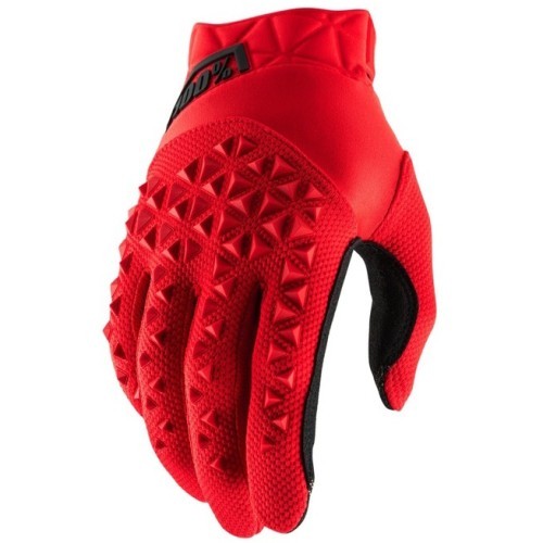 Перчатки для мотокросса 100% Airmatic красный/черный - Red/ Black