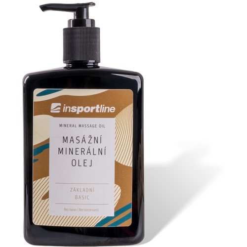 Minerālā masāžas eļļa inSPORTline Basic 500 ml