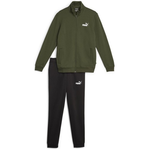 Puma Sportinis Kostiumas Vyrams Clean Sweat Suit Black Green 585841 31