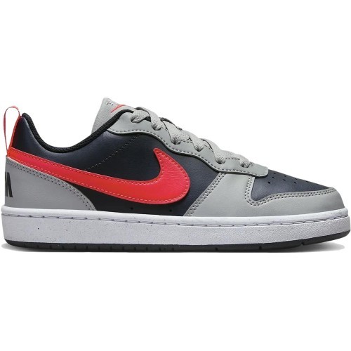 Nike Avalynė Paaugliams Court Borough Low Grey Black Red DV5456 003