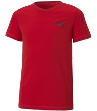 Puma Marškinėliai Paaugliams Active Small Logo Red 586980 11