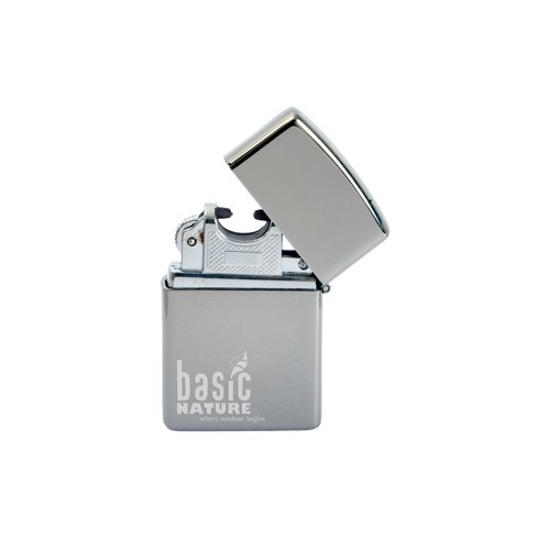Зажигалка BasicNature Arc USB полированная