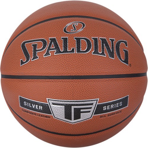 SPALDING TF sudraba kompozītmateriāla basketbola bumba (izmērs 7)