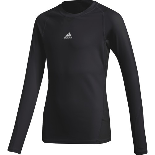 T-krekls Adidas Thermoactive Junior ASK LS TEE Y, melns