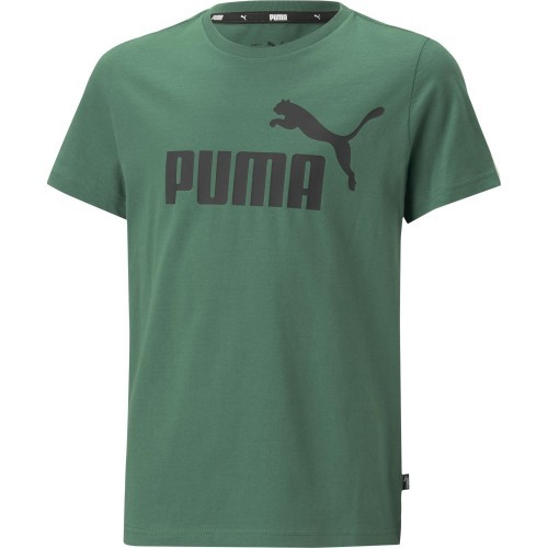 Puma Marškinėliai Paaugliams Ess Logo Tee Green 586960 37