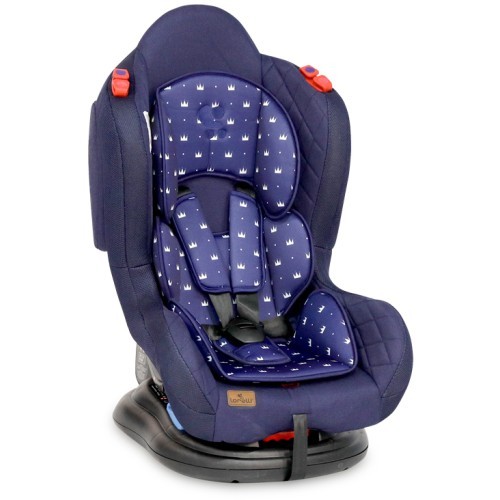 Car Seat Lorelli Jupiter, 0-25kg, Dark Blue Crowns, 