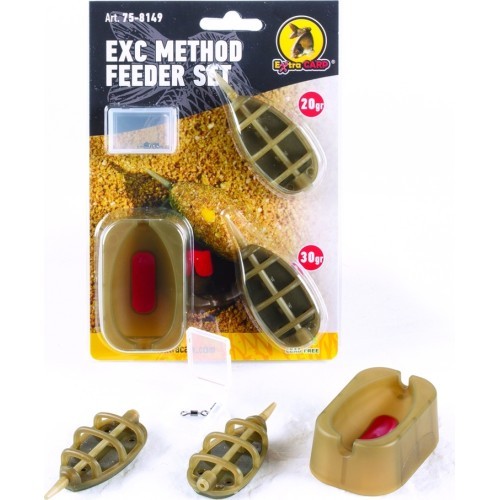 Method Feeder Set with Mould Extra Carp, 50,60g