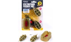 Method Feeder Set with Mould Extra Carp, 50,60g