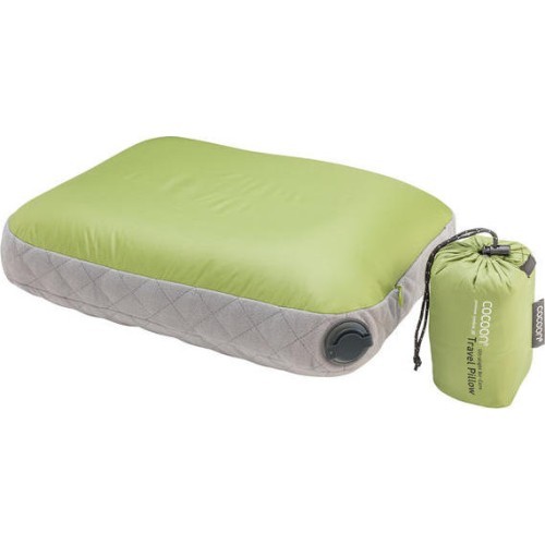 Подушка для путешествий Cocoon Air-Core Ultralight S Wasa, зеленая