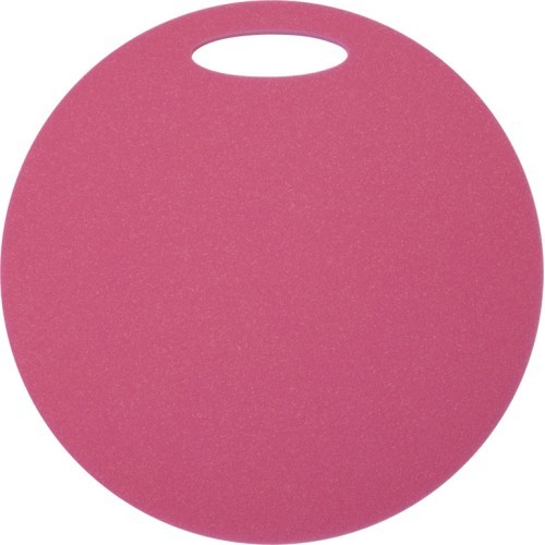 Круглый коврик для сидения Yate, 35 см, однослойный, розовый