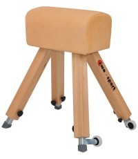 Vaulting Buck Coma-Sport GS-335 – Wooden Legs, Natural Leather