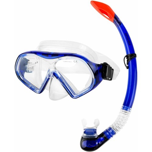 Niršanas komplekts: maska + snorkelītis Spokey CELEBES