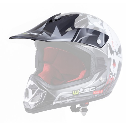 Сменный носик шлема V310 W-TEC - Black Skull
