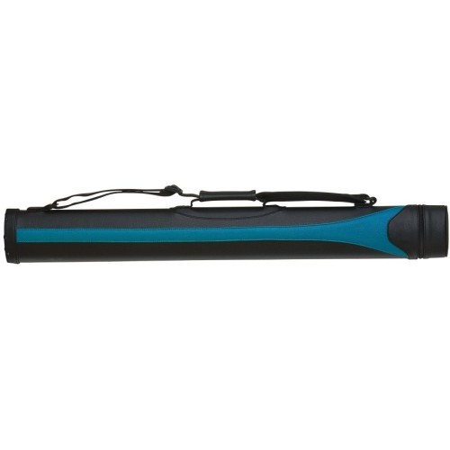 Bilijarda nūjas cietais futrālis Style SY-3, zili melns, 2/2, 85cm