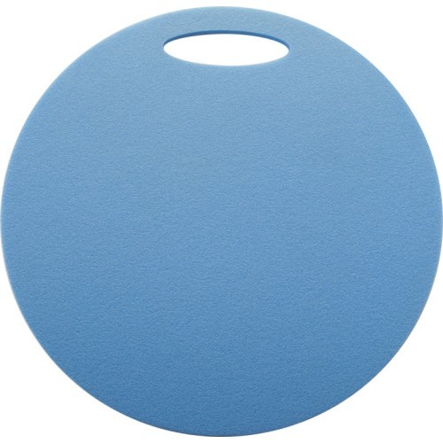 Круглый коврик для сидения Yate, 35 см, однослойный, синий