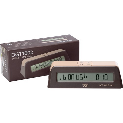DGT 1002 Цифровые шахматные часы с бонусным таймером