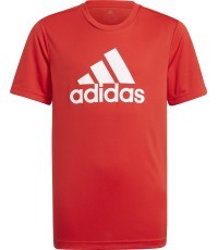Marškinėliai Adidas Designed To Move Big Logo Tee Jr, raudoni