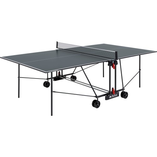Крытый стол для настольного тенниса Buffalo Basic, серый