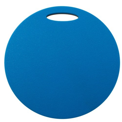 Круглый коврик для сидения Yate, двухслойный, 35 см, сине-черный