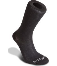 Kojinės Bridgedale Coolmax Liner, juodos - 846