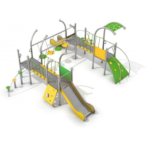Playground Climbing Frame Inter-Play Dometo 4-1