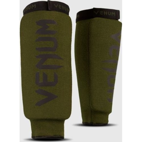 Протекторы для ног Venum Kontact, коричнево-зелено-черные