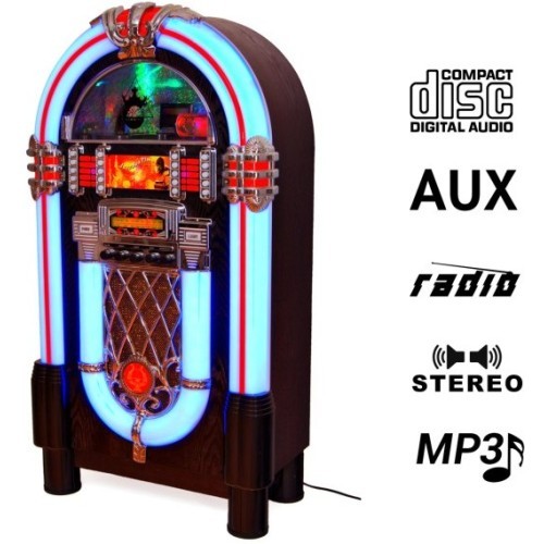 Jukebox Tennessee, ar MP3, radio, CD, AUX