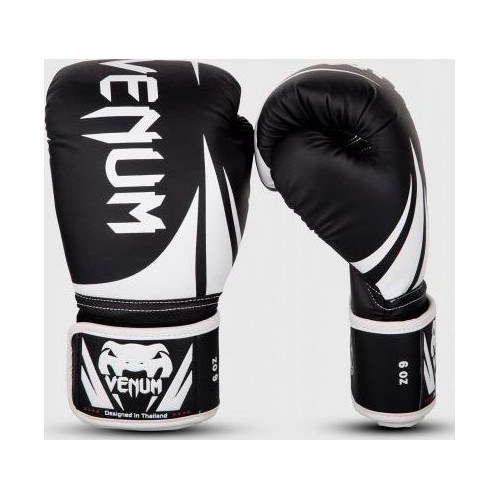 Детские боксерские перчатки Venum Challenger 2.0 - черный/белый