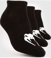 "Venum Classic Footlet" kojinės - 3 dalių rinkinys - juoda/balta
