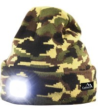 Kepurė su LED žibintuvėliu Cattara Army