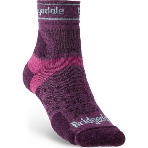 Носки Bridgedale TrailRun Merino, фиолетовые - 195