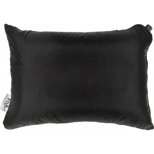 Надувная подушка для путешествий FoxOutdoor, черная